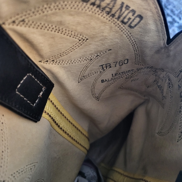 Durango Black Leather TR760 Western Boots sz 11.5D in Excellent Shape - Picture 6 of 10